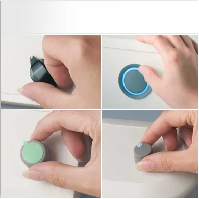 Examples of Potentiometer Tuning and Control Knobs from OKW Germany