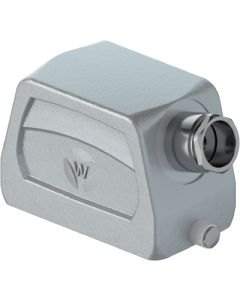 WIELAND - 70.350.0635.0 - Carcasă capac revos BASIC pentru 6 poli, aluminiu, pentru monolevier, presetupă M20 dreapta