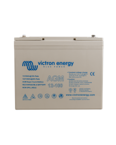 VICTRON ENERGY - BAT412110081 - Baterie AGM Super Cycle 1,2kWh / 12V / 100Ah (M6)