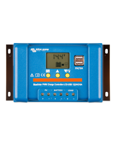 VICTRON ENERGY - SCC010010050 - Încărcător solar BlueSolar PWM-LCD&USB 12/24V-10A