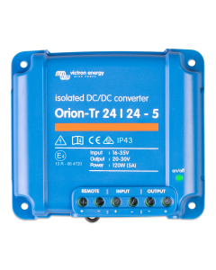 VICTRON ENERGY - ORI242410110 - Convertor DC-DC Orion-Tr 24/24-5 – 24V → 24V / 5A (izolat)