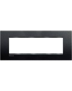 LEGRAND - BTICINO - Ramă Living Light, 7 module - antracit - material: tehnopolimer