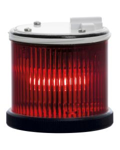 SiRENA - 27633 - Modul luminos TWS Steady, soclu Ba15d, roșu, bază neagră, 12/240V AC/DC, IP66