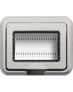 LEGRAND - BTICINO - Ramă 3 module antracit - albă - IP55 - Bticino Living Light