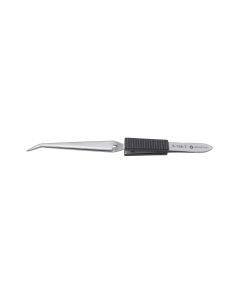 BERNSTEIN - 5-156-7 - pensetă încrucișată de lipit, 160 mm, formă R29b, oțel inoxidabil, plastic protecție pentru mână