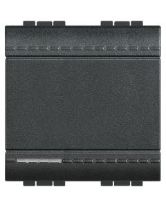 LEGRAND - BTICINO - Întrerupător cap-scară, 250 Vac, 16A, 2m, antracit, borne automate 