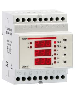 VEMER - VE333100 - Multimetru modular EV3M-D, 4DIN, alim 230VAc