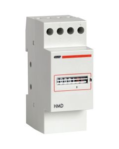 VEMER - VP749600 - Contor orar HMD-230, montaj pe șină, 230VAC, 5+2 digiți, 2 module