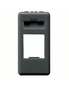 GEWISS - Soclu conector date, amp RJ45, seria 110, connect cablu UTP, negru system