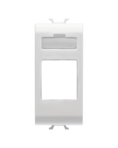 GEWISS - carcasa conectori date, 1modul, alb chorus, tip amp/keystone jack