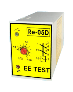 EE TEST - Temporizator electronic debrosabil - RE05D