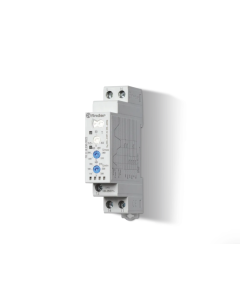FINDER - 70.11.8.230.2022 - Releu monitorizare tensiune monofazata, supratensiune, sub-tensiune, 220 - 240 V AC, 1 contact de ieșire comutator – 10 A, reglabil
