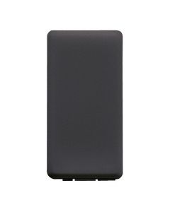 GEWISS - OBTURATOR, 1L, 1 MODUL, NEGRU SYSTEM