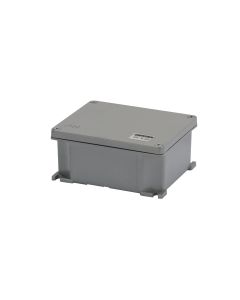 GEWISS - JUNCTION BOX IN DIE-CAST ALUMINIUM - PAINTED - METALLIC GREY - 128X103X57 - IP66