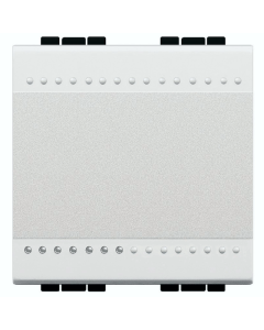 LEGRAND - BTICINO - Întrerupător simplu Living Light, 1P, 16A, 2 M, 250 Vac, alb, borne automate