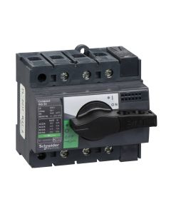 SCHNEIDER Electric - Switch disconnector, Compact INS80 , 80 A, standard version with black rotary handle, 3 poles