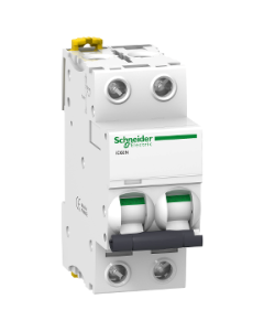 SCHNEIDER - Siguranță Automată Miniatură Acti 9, IC60N, 2P, curba c,  6/10kA, 16A