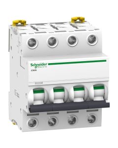 SCHNEIDER Electric - Ic60N - Întreruptor Automat Miniatură - 4P - 50A - Curba C
