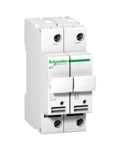 SCHNEIDER Electric - Acti 9 - Soclu Portfuzibil STI 2P fuzibil - 25 A - 10,3x38mm - 500V