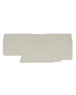 WIELAND - 0731271550 - Capac clema duo arc APFN 2,5 D2/2/35, gri, Pachet 10 buc, Pret/buc