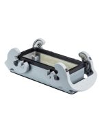 WIELAND - 70.320.1628.0 - Carcasă bază revos BASIC pentru 16 poli, aluminiu, montaj în panou, 2 leviere