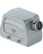 WIELAND - 70.350.1035.0 - Carcasă capac revos BASIC pentru 10 poli, aluminiu, pentru 2 leviere, presetupă M20 dreapta