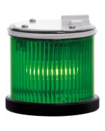 SiRENA - 27634 - Modul luminos TWS Steady, soclu Ba15d, verde, bază neagră, 12/240V AC/DC, IP66