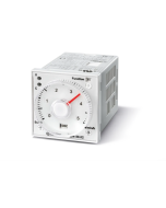 FINDER - 88.02.0.230.0002 - RELEU DE TIMP CU MONTARE FRONTALĂ PE PANOU, Seria 88.02, 8A, 24-230VAC/DC, Timp actionare: 0.05 s - 100 h, DIN, PIN:11