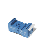 FINDER - 90.03 SMA - Soclu cu terminale cu șurub pentru relee 60.13 și temporizatoare 88.02, clemă de reținere metalică, pentru module 99.02, montare pe panou sau șină 35 mm