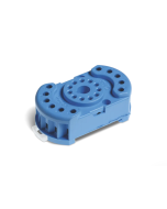 FINDER - 90.23 SMA - Soclu cu terminale cu șurub pentru relee 60.13 și temporizatoare 88.02, clemă de reținere metalică, fără module, montare pe panou sau șină 35 mm