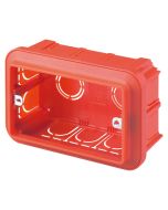GEWISS - Doză aparat tencuială (zidărie), 3 module, încastrată, 119X80X50 mm