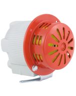 SiRENA - 42001 - Sirenă electromecanică miniCELERE, sunet continuu, 97 dB, conector M12, gri, 24V AC/DC, IP43