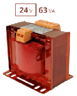 TECNOCABLAGGI - Transformator monofazat, 63VA, 400-230/24V + ecran
