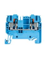 WIELAND - 5620300556 - Clema arc PUSH IN WTP 2,5/4 BL, 32A, 800V, 2,5/4mmp, albastra, Pachet 100 buc, Pret/buc
