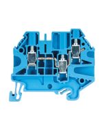 WIELAND - 5850450556 - FEED-THROUGH TERMINAL WT 4 D1/2 BL, Order Unit 100 pcs, Price/pcs