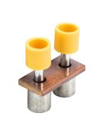 WIELAND - Z728522270 - Punte 2 poli IVB WKN 35-2 cleme 35mmp izolata, Pachet 5 buc, Pret/buc