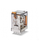 FINDER - General Purpose Relay, series 55.34, 7A, 24VAC, 4 change-overs, Switching voltage 250VAC