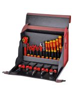 BERNSTEIN - 8100-VDE - Trusă de scule VDE SAFETY, 35 piese
