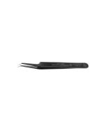 BERNSTEIN - 5-069-13 - ESD SMD tweezers 115mm form 5abb-Z stainless steel angle 30° serrated, dissipative
