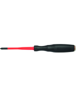 INTERCABLE - 13131 - VDE combination screwdriver +/- PH1 x 80 mm, FUTUR II Slim, 1000 V