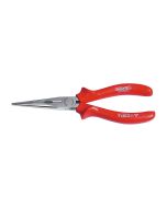 BERNSTEIN - 13-917-VDE - Cleste crom telefonie VDE, varf ascutit drept, 205mm, izolat 1000VAC