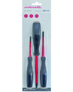 INTERCABLE - Set 3 șurubelnițe Philips, 1000V, VDE
