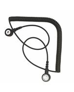 BERNSTEIN - 9-342-2 - Cablu spiralat negru pentru bratara ESD, 2,4m