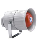 SiRENA - 50401 - Sirenă electronică SE 12/41 MS5, 108 dB, 5 tonuri, gri, 12/24V AC/DC, IP43