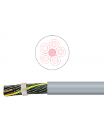 TKD Insulation PVC Cable, ÖPVC-JZ/OZ 300/500 V, 3X2,5MMP, Price/meter