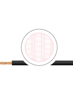 TKD, Black Insulated PVC Wiring Cable, H05V-K, 0,5MMP, Price/meter, MOQ: 100 m