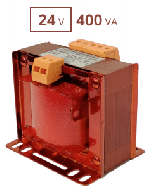 TECNOCABLAGGI - Transformator monofazat 400VA, 400-230/24V + ecran