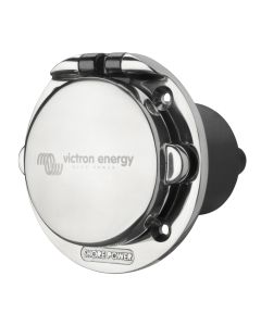 VICTRON ENERGY - Power Inlet stainless steel with cover 16A/250Vac (2p/3w)