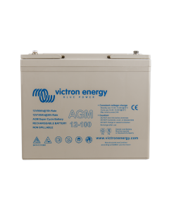 VICTRON ENERGY - 12V/100Ah AGM Super Cycle Battery (M6)