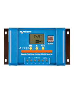 VICTRON ENERGY - BlueSolar PWM-LCD&USB 12/24V-10A